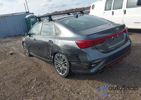 2021 Kia Forte Gt Manual from USA, damaged, VIN 3KPF44AC2ME295033